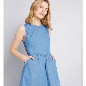 ModCloth Being Breezy A-line Dress